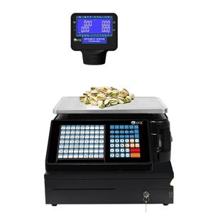 30Kg TMA बारकोड लेबल छपाई तराजू खुदरा दुकान कैश रजिस्टर मूल्य कंप्यूटिंग पैमाने सीई इलेक्ट्रॉनिक फल सुपरमार्केट के लिए - Product Image 3