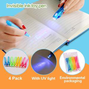 Zeamor Cheating New logo Custom Magical Led Toys Scroll Cheat Pens Uv Light <span class=keywords><strong>Invisible</strong></span> Spy Pen para niños Regalos Fiesta - Product Image 3