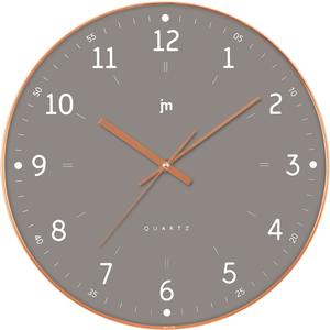 Reloj de Pared de MDF/ABS DIAM. 35CM GRIS - Product Image 1