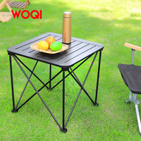WOQI Table pliante simple pour l'extérieur Table à manger Table de pique-nique portable pour la maison