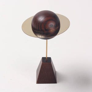 Accesorios Creativos para el Hogar de China, Modelo de Decoración de Escritorio de <span class=keywords><strong>Asteroide</strong></span> de Metal para Sala de Estar y Dormitorio - Product Image 2