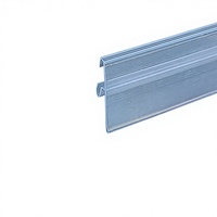 Portaetiquetas Transparente y Duradero de PVC para Borde de Estante, Portaprecios para Supermercados y Tiendas Minoristas, Señalización e Información