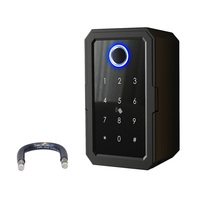 Ttlock Tuya boîtes de rangement de clés intelligentes Code d'empreinte digitale boîte de verrouillage entrée coffre-fort boîte à clés boîte de verrouillage pour maison appartement