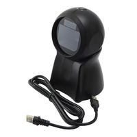 Scanner de codes à barres à plate-forme 1D 2D Scanner USB filaire mains libres lecteur de codes à barres de bureau Code omnidirectionnel QR Scanner