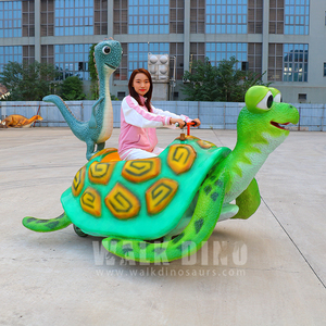 Animaux à chevaucher motorisés pour enfants, colorés, à piles, en peluche - Product Image 4