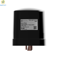 Contrôleur d'éclairage public intelligent CTK501 hybride avec LoRa et PLC C136.41 NEMA DALI/0-10V/PWM Interface de gradation GPS Inclinaison
