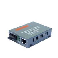 HTB-GS-03 A/B Gigabit Fiber optik medya dönüştürücü 1000Mbps tek modlu tek Fiber SC Port 20KM 3.28 promosyon