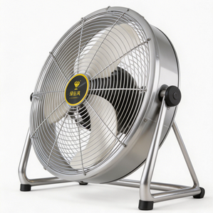 Ventilateur de sol commercial à inverseur 16/18/20 pouces, pales en aluminium aviation, conception ultra silencieuse, pour la ventilation et le refroidissement des usines et ateliers - Product Image 3