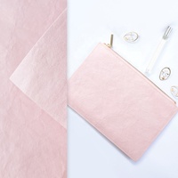Étiquettes Jacron biodégradables ZHICAI double face 0,55 mm 55 mm lavables en papier kraft pour sacs à lunch, pochettes et sacs fourre-tout