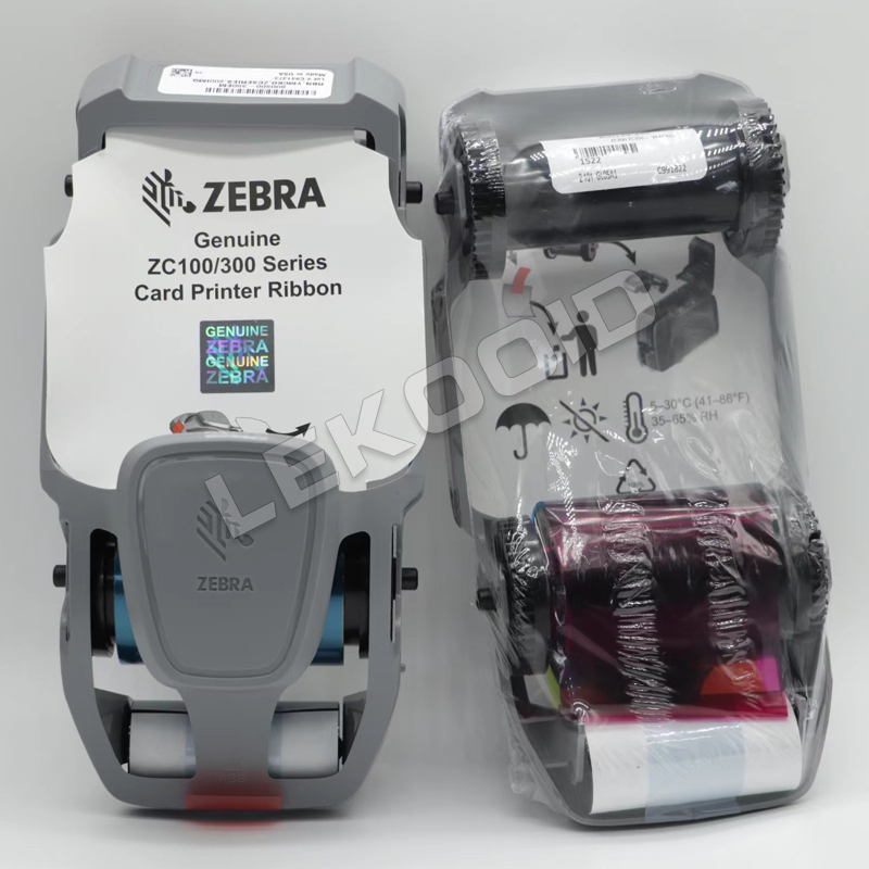 Zebra 800300-250EM YMCKO Ribbon - 200 Prints for ZC Printers