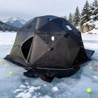 Carpa de Pesca en Hielo Octogonal de 4M, Impermeable, Oxford, Invierno 2026, Venta al Por Mayor: OEM/ODM |   Color/Tamaño/Logotipo Personalizados |   Directo de Fábrica