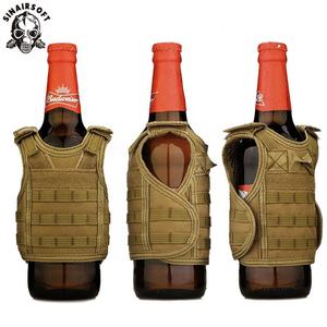 Sinairsoft a Miniature Hunting Molle Vest Beverage <b>Cooler</b> Polyester <b>Mini</b> Hunting Vests for Sale - Product Image 1