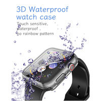 Étui de protection étanche 3D pour Apple Watch Series 9, compatible avec Apple Watch 41 mm