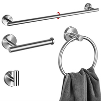 Lot de 5 accessoires de salle de bain pour hôtel, kit complet de produits pour salle de bain, ensembles de matériel de salle de bain, ensembles WC