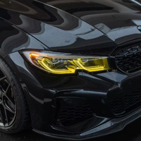 SJC Hot-Sale pour BMW Série 3 M3 G20 DRL 2019-2022 Laser LED Phare CSL Modules Mise À Niveau Jaune Lumière Avant Pièce De Voiture pour BMW