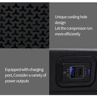 Réfrigérateur spécial avec compresseur et boîte de rangement à grande capacité pour Mercedes-Benz Sprinter