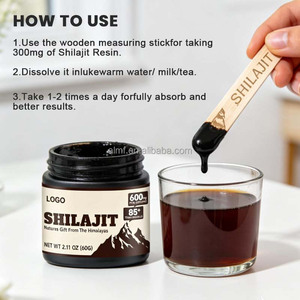 Resina di Shilajit dell'Himalaya Purificata, 600mg per Porzione, 85+ Minerali Traccia, <span class=keywords><strong>Integratore</strong></span> <span class=keywords><strong>Naturale</strong></span> per Energia e Vitalità - Product Image 4