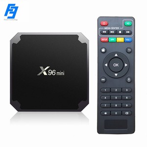 Boîtier TV X96 Mini, Android 9.0, 2 go RAM/16 go ROM, AMLOGIC S905W Quad core, lecteur multimédia connecté HD 4K, le moins cher du marché et en usine