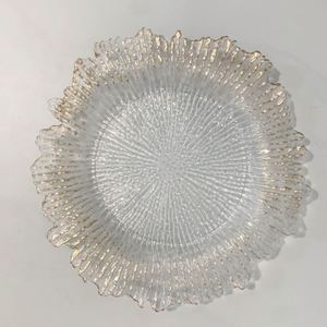 Wedding Charger <b>Plates</b> Elegant Clear Banquet Serving <b>Plates</b> & Decorative <b>Plate</b> Chargers for Events - Product Image 5