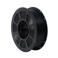 Filament d'imprimante 3D MEIJIMEI PLA, tiges en plastique de 1,75 mm de diamètre, température d'impression standard, noir, 1 kg, haute résistance