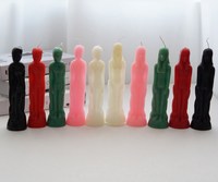 Großpackung Magische Bunte Hexenkerzen in Körperform Männliche Weibliche Menschliche Liebeszauberkerzen