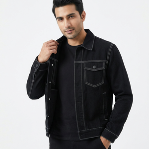 High Quality Plus Size Men's <b>Jackets</b> Street Out Wear Breathable <b>Denim</b> Jeans <b>Jacket</b> Regular Fitted <b>Custom</b> University Men's Coats - Product Image 1