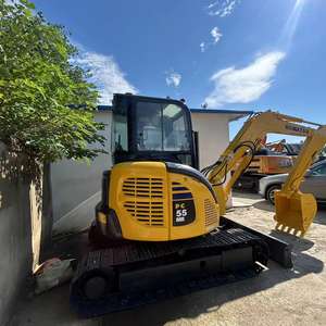 Petite excavatrice utilisée de ferme de pelle de KOMATSU PC55 PC56 PC60 PC70 mini excavatrice KOMATSU PC55 - Product Image 5