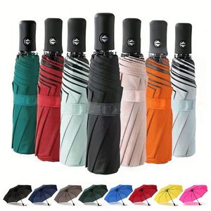 Paraguas Plegable Automático de 3 Secciones, Portátil, Resistente al Viento, con Protección Solar y contra la Lluvia, para Chicas y Mujeres, con Logotipo Personalizado, al por Mayor - Product Image 4