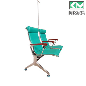 Silla de hospital Keming Furniture KM-SYP14 con reposabrazos y respaldo para área de espera, uso en exteriores - Product Image 3