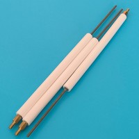 Électrode de Prise de Flamme en Céramique pour Cuisinière à Gaz Haute Tension, Capteur de Flamme en Alumine Al2O3, Pièces de Rechange pour Cuisinière OEM