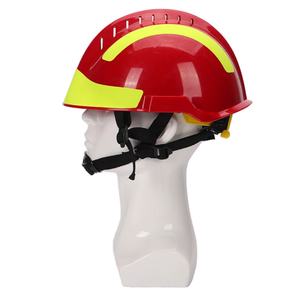 Casque de sécurité personnalisable rouge multi-usages pour intervention d'urgence, casque de sauvetage jaune pour la lutte contre les incendies et la sécurité en cas de catastrophe, directement de l'usine - Product Image 2