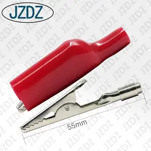 JZDZ J.60011 Single handle alligator clip with tail thread Applicable to multimeter