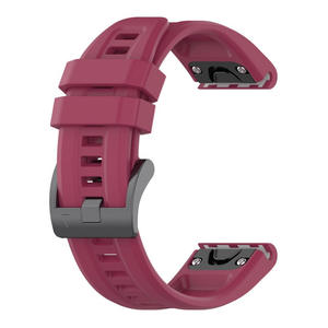 <span class=keywords><strong>Bracelet</strong></span> de montre en caoutchouc de silicone pour <span class=keywords><strong>Garmin</strong></span> <span class=keywords><strong>Fenix</strong></span> 7 7x7s <span class=keywords><strong>Bracelet</strong></span> - Product Image 5