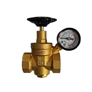 Soupape de réduction de pression en laiton de 1 pouce avec manomètre pour l'Arabie saoudite - Product Image 2