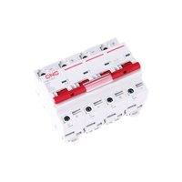 Interruptor de Circuito Miniatura de CC de 63A, 80A, 100A, 125A, MCB de 500V, Interruptor Solar de 2 Polos, Interruptor de CC