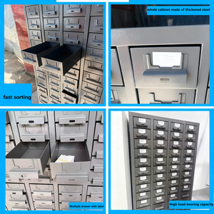 Armoires modulaires modernes <span class=keywords><strong>de</strong></span> stockage en métal <span class=keywords><strong>de</strong></span> petites pièces pour l'atelier et le bureau à domicile - Product Image 2