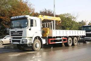 Camion lourd Shacman X3000 H3000 6x4 12 roues avec <span class=keywords><strong>grue</strong></span> montée Sany-Palfinger 20 tonnes 25 tonnes 30 tonnes, <span class=keywords><strong>grue</strong></span> à flèche hydraulique - Product Image 3
