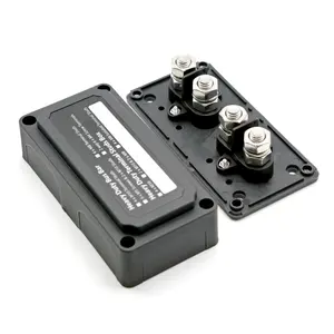 48V Bus Bar Power Negative Distribution Box Terminal Block for Heavy Duty RV Marine