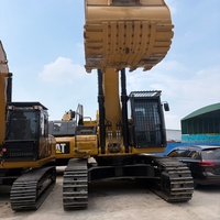 Excavatrice sur chenilles d'occasion Caterpillar CAT345 d'origine, de haute qualité et à prix abordable, à vendre