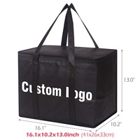 Sacs isothermes d'épicerie à isolation thermique souple de pique-nique, réutilisables, étanches et non tissés, avec logo personnalisé personnalisé