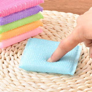 Venta al por Mayor de Artículos Pequeños de Yiwu - Paños de Limpieza Wash & Scrub King, Esponjas, Toallas para Lavar Platos, Estropajos, Paquete de 4 - Product Image 2