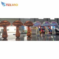 Ballon miroir gonflable mignon, champignon gonflable à vendre
