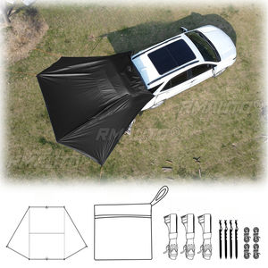 210D Oxford Cloth Universal Car Rear <b>Canopy</b> Self Driving Outdoor <b>Camping</b> Black Rubber Car Side <b>Canopy</b> Ground Nail Wind Rope - Product Image 1