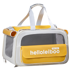 Sac de transport pour chat Laiben, portable, respirant, résistant aux chocs, grande capacité, sac de transport/sac bandoulière pour chat, sac pour animaux de compagnie extra-large. - Product Image 2
