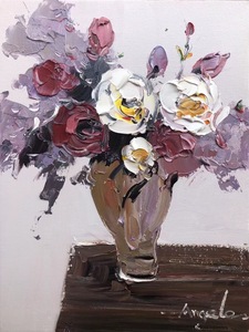 Peinture à l'huile sur toile faite à la main, <span class=keywords><strong>fleur</strong></span> <span class=keywords><strong>de</strong></span> <span class=keywords><strong>lotus</strong></span>, <span class=keywords><strong>décoration</strong></span> <span class=keywords><strong>murale</strong></span> - Product Image 3