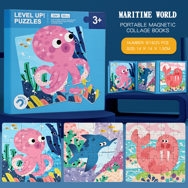 Livres de puzzles du monde océanique