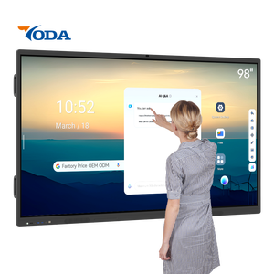 Pizarra Interactiva Inteligente Yoda de 98 Pulgadas con Pantalla Inalámbrica Compartida, 4K 60Hz, con Android 14 y 4GB de RAM para la Enseñanza - Product Image 1
