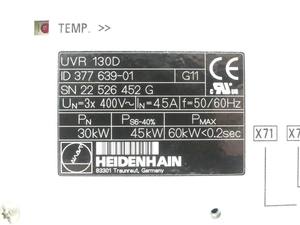 UVR 130D ID 377 639-01 SN:22526452G - <span class=keywords><strong>3</strong></span>ヶ月のGWL付き - プログラミングコントローラ 産業オートメーション - Product Image 6