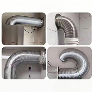 Système de ventilation industriel CVC Tube sécheur conduit d'aération climatisation Ventilation aluminium semi-flexible conduit d'air <span class=keywords><strong>tuyau</strong></span> - Product Image 4