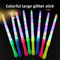 Bâtons Lumineux LED Fluorescents Monochromes Colorés Numériques à Sept Lumières Moyennes pour Décorations de Fête en Gros